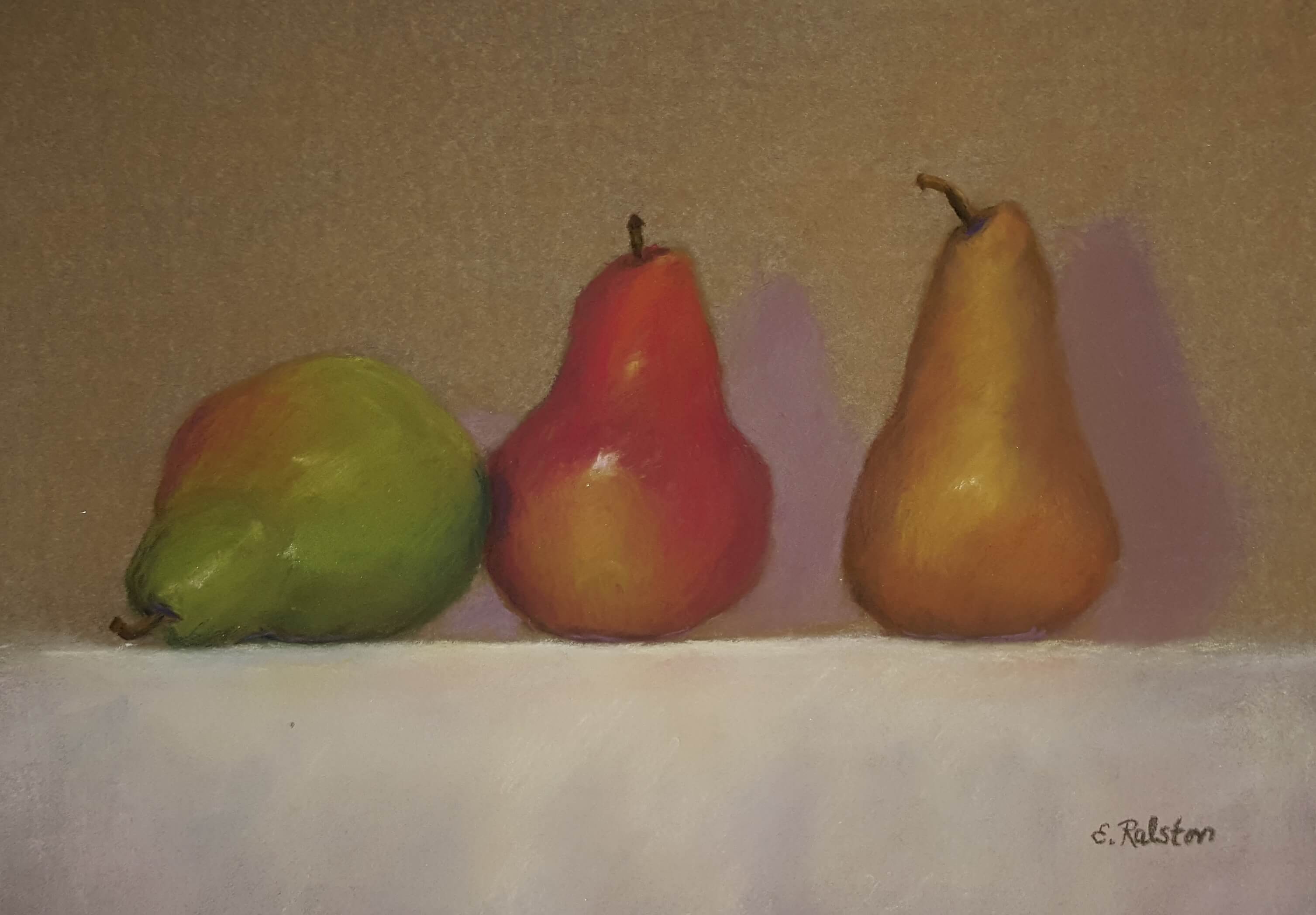 Pear Repose - 9x12